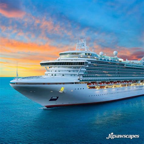 Pin by Debbie on JIGSAWSCAPES® PUZZLES | Luxury cruise ship, Cruise ...