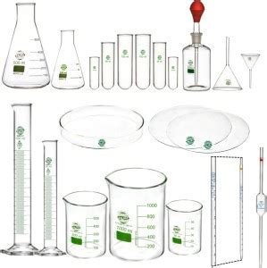 RAJAS Mixed Glassware Set of 21 Pieces, Includes 2 Erlenmeyer Flask ...