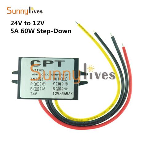 DC24 to 12V 5A 60W Step-Down Converter Module Car | Ubuy India