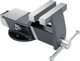 TGM METALLICS Heavy Duty Steel Bench Vice 150MM Fixed Base Multipurpose ...
