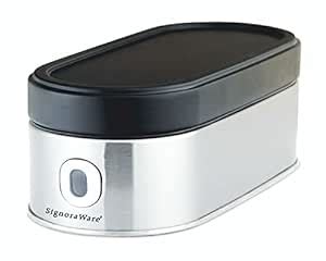 Buy SIGNORA WARE Modular Steel Container (Window Oval) Matte, 500Ml,Set ...