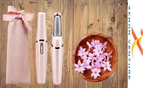 Buy Xenon Venture foot scrubber for dead skin cracked heels cordless ...