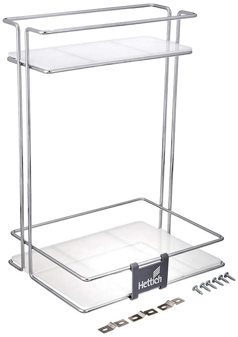 Hettich Cargo Stainless Steel Multi-Purpose 2 Tier Kitchen Rack/Kitchen ...