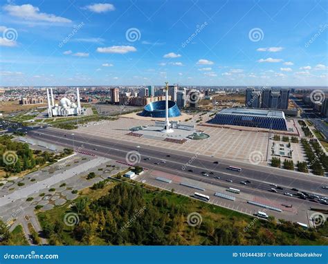 Astana Cityscape. Astana is the Capital of Kazakhstan. Stock Image ...