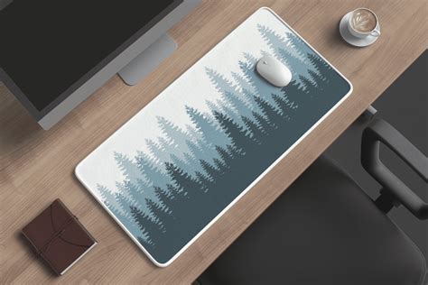 Forest Desk Mat, Desk Mat, Desk Accessories, Forest Desk Mat, Mousepad ...