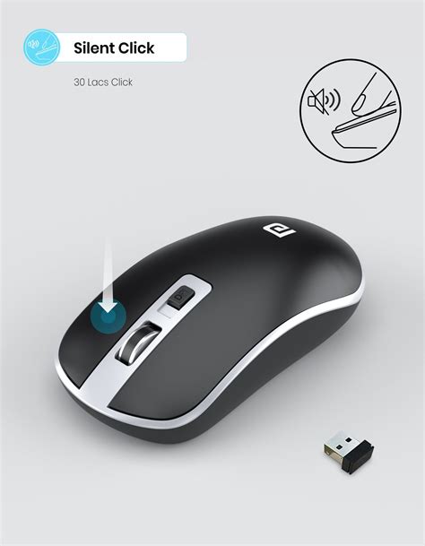 Shop Portronics Toad 14: 2.4 GHz Wireless Optical Mouse