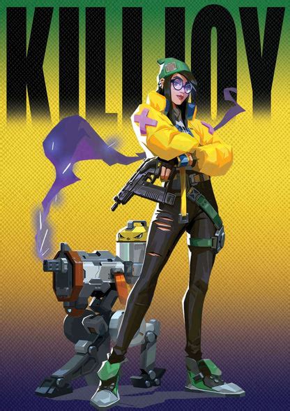 Valorant Killjoy | Gaming Poster – The Artflex