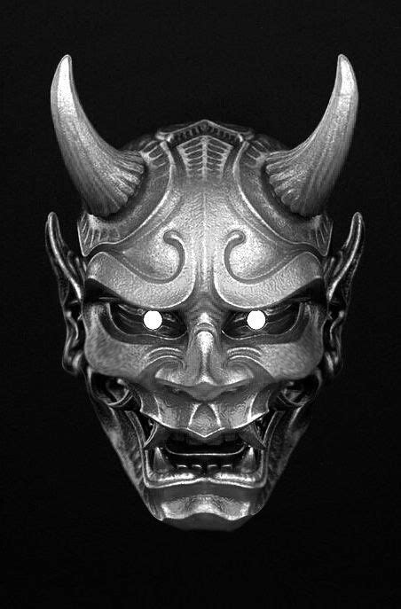 190 Oni Mask Tattoo Designs with Meaning