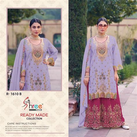 Shree R 1610 Ready Made Pakistani Salwar Suits Collection