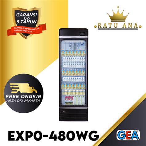 Jual Kulkas Showcase EXPO 480WG Pendingin / Display Cooler - Jakarta ...
