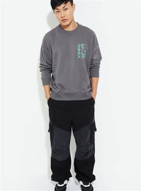 Buy URB_N Men Oversized Peanuts Sweatshirt Online at just Rs. 1199.0 ...