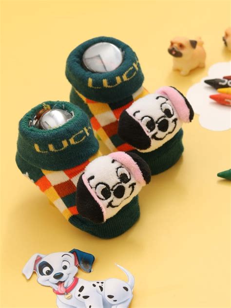 Yellow Bee Boys’ Disney 101 Dalmatians Lucky Dog 3D Socks – Yellow Bee ...