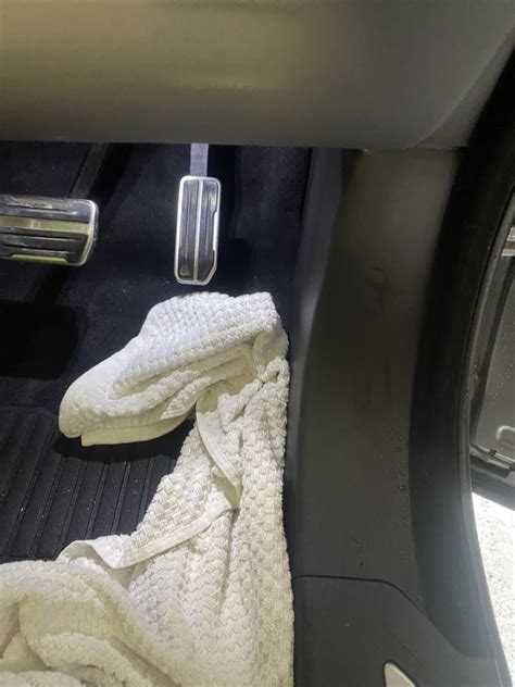 Water in footwell - f pace 10months old - anyone else had this problem ...