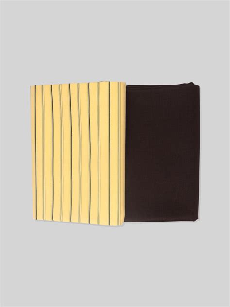 Cotton Striped Shirting & Suiting Gift Box Combo KK89
