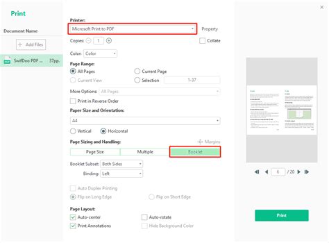 How to Print a PDF as a Book 的图像结果