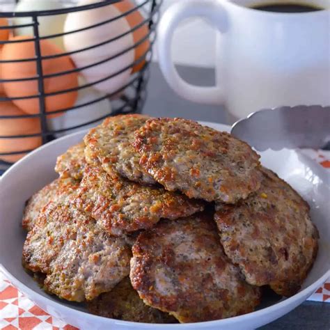 Homemade Country Breakfast Sausage Recipe (Patties) - Whole Made Living ...