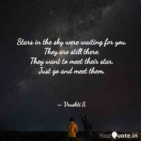 Stars in the sky were wai... | Quotes & Writings by vrushti sanghani ...