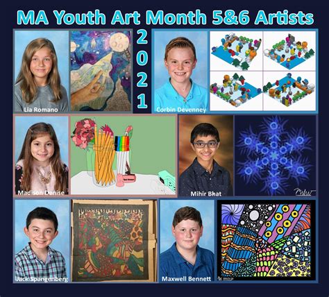 Celebrating Youth Art Month 2021 – Mona Lisa Lives Here