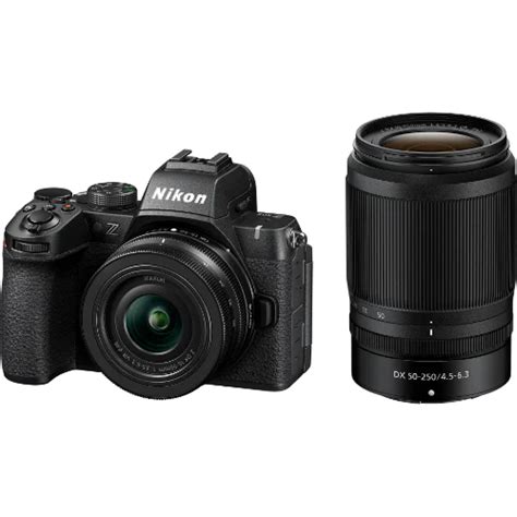 Nikon Z50 II Mirrorless Camera with 16-50mm and 50-250mm Lenses Lowest ...