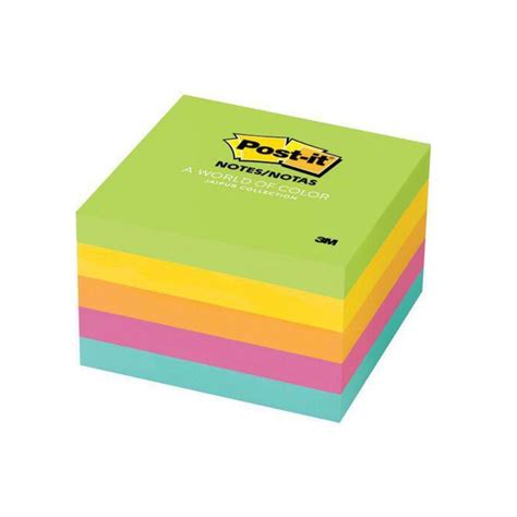 3M Post-it Notes 654-5UC, 3x3 inches, 5pads/pack, Ultra Colors ...