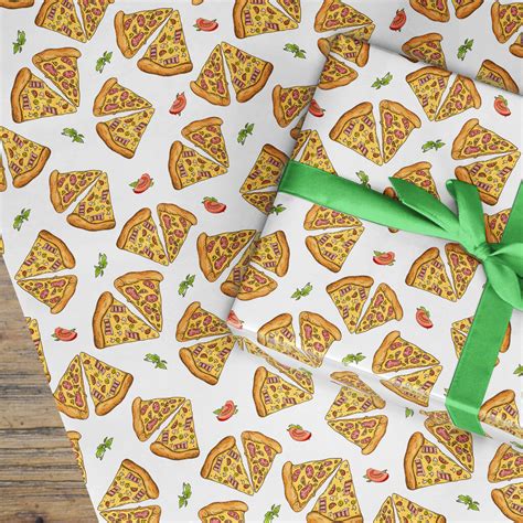 Pizza Wrapping Paper, Fast Food By The Wrapping Paper Shop