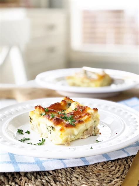 Creamy White Turkey Lasagna Recipe - A Pretty Life In The Suburbs