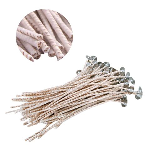 Enchanting Sparkles Eco Wick 5 inch, Cotton with Paper Core for Jar ...