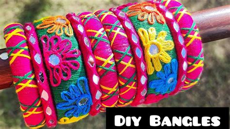 How to Make Bangles Using Thread 的图像结果