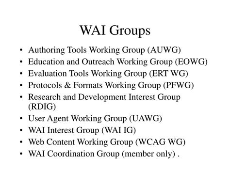 Web Accessibility Initiative 的图像结果