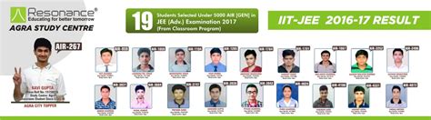 Resonance Agra for JEE Advanced, JEE Main, NEET, NTSE