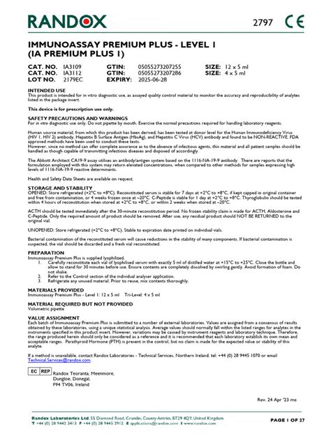 Randox Instruction 的图像结果