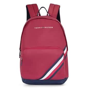 Buy Tommy Hilfiger Unisex Roselle Plus 20L Laptop Backpack - Burgundy ...