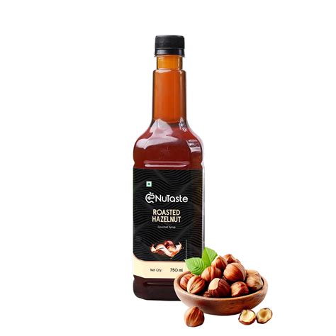 Roasted Hazelnut Syrup, 750ml – nutaste-store