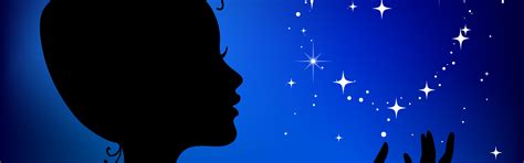 Download wallpaper girl, stars, night, heart, hand, silhouette, profile ...
