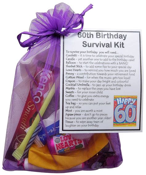 60Th Birthday Gift Ideas For Her | Examples and Forms