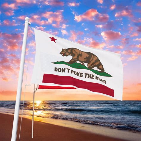 Newsom Don’t Poke The Bear Flag