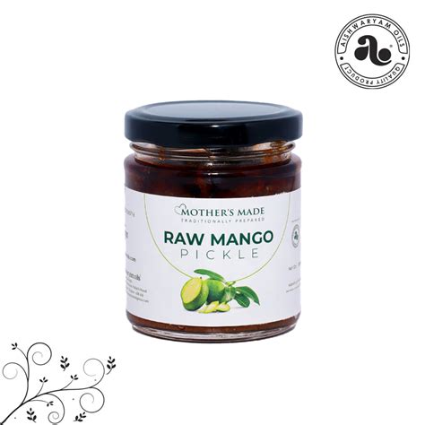 Raw Mango Pickle 100g – Aishwaryam Oils