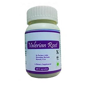 Valerian Root Extract Capsule - 60 Capsules (Get One Bottle 50ml ...