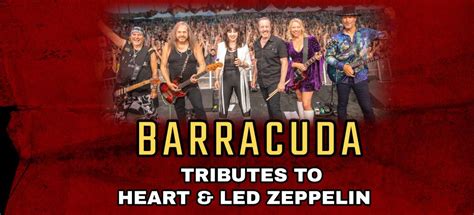 Barracuda (Tributes to Heart & Led Zeppelin, Tidemark Theatre, Campbell ...