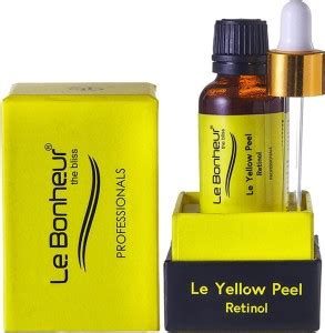 Le Bonheur Retinol Yellow Peel | Naturally removes dead skin layer ...