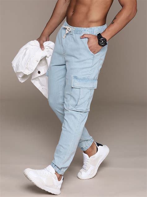 The Roadster Lifestyle Co. Men Cargo Jogger Fit Jeans - Price History