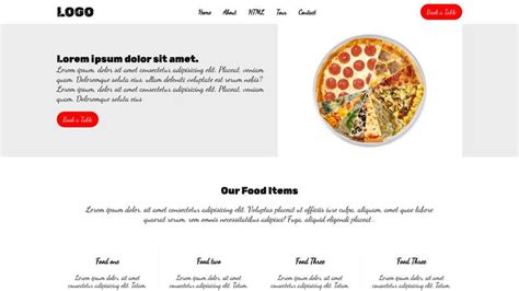 Image result for Food Website CSS Code with Harry