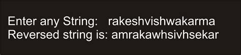 Reverse a String using recursion - RakeshMgs