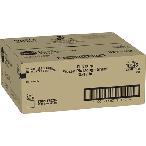 Pillsbury™ Frozen Pie Dough Sheet (20 ct) 10''x 12''