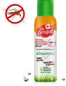 Dr. Dengue Herbal Mosquito Repellent Spray 50g (Pack of 3) | Mosquito ...