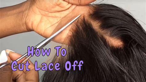 4 Steps To Cut Lace Off Your Wig - IDNhair