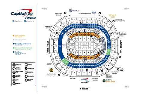 Capital One Arena Seating Chart Mystics | Cabinets Matttroy