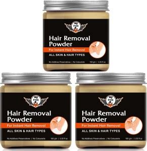 7 FOX Pure Hair Removal Powder Three in one Use For Powder D-Tan Skin ...