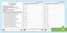 Grammar Homework Week Nine (teacher made) - Twinkl