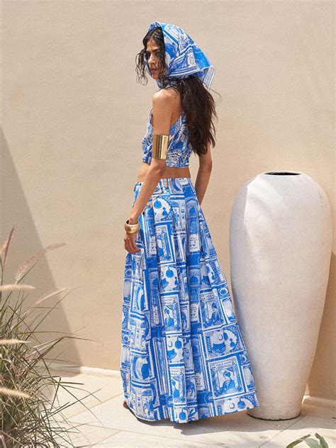 Rambagh stamp print Co-ord Set – House of Fett